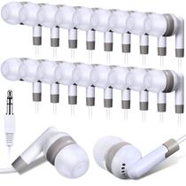 Pacote de 100 fones de ouvido Konohan para estudantes de sala de aula com conector de 3,5 mm