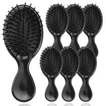 Pacote de 100 mini escovas de cabelo HQSLsund embaladas individualmente Pacote de 100 mini escovas de cabelo HQSLsund embaladas individualmente