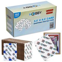 Pacote de 100 protetores de envio de cartas colecionáveis Hobby Armor