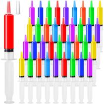 Pacote de 100 seringas Oleitodh, 20 ml, sem BPA, para festa, gelatina Pacote de 100 seringas Oleitodh, 20 ml, sem BPA, para festa, gelatina