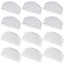 Pacote de 12 almofadas de reposição para Bissell Powerfresh Steam Mop 1940 Pacote de 12 almofadas de reposição para Bissell Powerfresh Steam Mop 1940