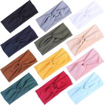 Pacote de 12 bandanas Kachanaa para acessórios de cabelo femininos