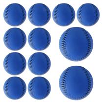 Pacote de 12 bolas de beisebol macias Baisidiwei Foam Training Baseball