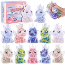 Pacote de 12 Fidget Stress Balls VESPRO Unicorn para crianças e adultos Pacote de 12 Fidget Stress Balls VESPRO Unicorn para crianças e adultos