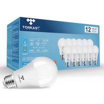 Pacote de 12 lâmpadas LED Torkase 13W 1500LM 2700K E26 100W Equiv. Pacote de 12 lâmpadas LED Torkase 13W 1500LM 2700K E26 100W Equiv.