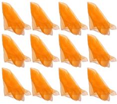 Pacote de 12 lenços de malabarismo e dança Hoerev, 24x24cm