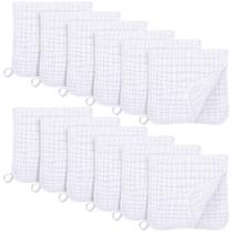 Pacote de 12 panos de algodão Unnivoll Baby Burp, 51x25 cm, macios