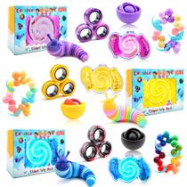 Pacote de 15 unidades da Sensory Fidget Toys Cevioce para adultos e crianças