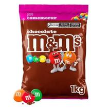Pacote de 1Kg Confeito De Chocolate Ao Leite MMs Importado