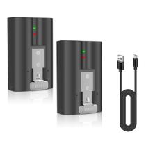 Pacote de 2 baterias de reposição para câmera Ring-Doorbell 2/3/4 Pacote de 2 baterias de reposição para câmera Ring-Doorbell 2/3/4