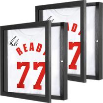 Pacote de 2 camisetas Display Frame Dunkive, 33 x 33 cm, madeira preta