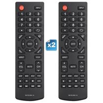 Pacote de 2 controles remotos de substituição para Insignia TV Pacote de 2 controles remotos de substituição para Insignia TV
