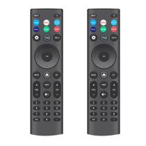 Pacote de 2 controles remotos de substituição para TVs inteligentes VIZIO Pacote de 2 controles remotos de substituição para TVs inteligentes VIZIO