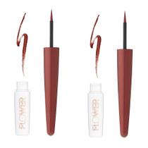 Pacote de 2 delineadores de olhos misturáveis Flower Beauty Liquid Rust LK5