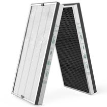 Pacote de 2 filtros de ar de substituição para purificador de ar Jafända JF999 Pacote de 2 filtros de ar de substituição para purificador de ar Jafända JF999