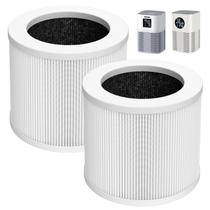 Pacote de 2 filtros de reposição compatível com o purificador de ar VEWIOR A1