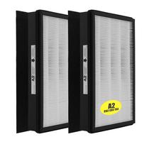 Pacote de 2 filtros de reposição de tamanho HEPA A2 para purificador de ar Filtrete Pacote de 2 filtros de reposição de tamanho HEPA A2 para purificador de ar Filtrete