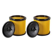 Pacote de 2 filtros de reposição para Vacmaster Shop Vac de 18,9 L a 75,7 L Pacote de 2 filtros de reposição para Vacmaster Shop Vac de 18,9 L a 75,7 L