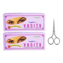 Pacote de 2 fios Vanity Threading com tesoura Behal International Pacote de 2 fios Vanity Threading com tesoura Behal International