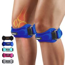 Pacote de 2 joelheiras CAMBIVO para suporte de dor no joelho