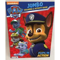 Pacote de 2 livros para colorir Nickelodeon Paw Patrol com 96 páginas