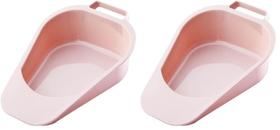 Pacote de 2 panelas de cama Fracture da Carex Health Brands com 2 1400 ml Pacote de 2 panelas de cama Fracture da Carex Health Brands com 2 1400 ml
