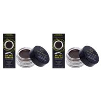 Pacote de 2 pomadas Brow Building Arches and Halos Dark Brown
