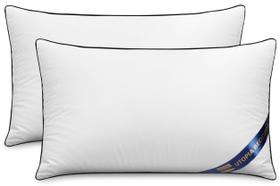Pacote de 2 roupas de cama Throw Pillow Inserts Utopia, brancas de 30 x 50 cm