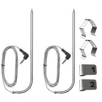 Pacote de 2 sondas de carne de reposição para churrasqueira a pellets Pit Boss