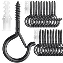 Pacote de 20 ganchos Q-Hanger PlusROC para luzes de Natal de 5,6 cm