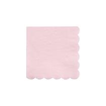 Pacote de 20 guardanapos de papel descartáveis Meri Meri, rosa, 13 cm Pacote de 20 guardanapos de papel descartáveis Meri Meri, rosa, 13 cm