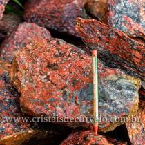 Pacote de 20kg de Unakita Brasileira Pedra Bruta para Lapidar - Ideal para Cabochões, Gotas, Corações e Mais