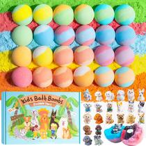 Pacote de 24 Bath Bombs BubbleTail Puppy com brinquedo surpresa no interior Pacote de 24 Bath Bombs BubbleTail Puppy com brinquedo surpresa no interior