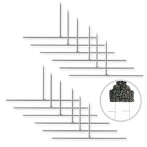 Pacote de 24 estacas de lápide de metal para Halloween SUMGROW
