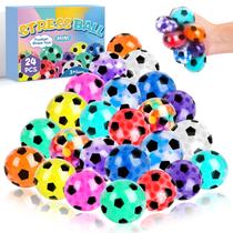 Pacote de 24 Fidget Stress Balls VESPRO Soccer para adultos Pacote de 24 Fidget Stress Balls VESPRO Soccer para adultos
