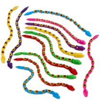 Pacote de 24 Toy Playbees Wiggly Jointed Snakes para crianças de 3 anos ou mais