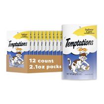 Pacote de 252 ml com sabor de frango Cat Treats Temptations Indoor Care