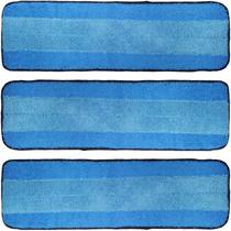 Pacote de 3 almofadas de limpeza de microfibra compatíveis com Bona Mop