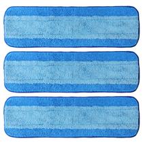 Pacote de 3 almofadas de limpeza de microfibra para Bona Mop AMavins