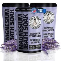 Pacote de 3 Bath Soak Coach Soak Recovery Lavender, 4,08 kg no total