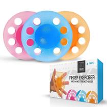 Pacote de 3 exercícios para os dedos e fortalecedor de mãos Keepafit Pacote de 3 exercícios para os dedos e fortalecedor de mãos Keepafit