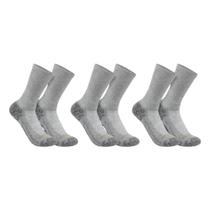 Pacote de 3 pares de meias Carhartt Force Performance Work Masculinas Pacote de 3 pares de meias Carhartt Force Performance Work Masculinas