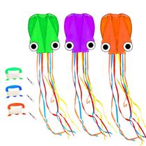 Pacote de 3 pipas Octopus Kaiciuss, 61x402cm, conjunto 3D Soft Beach Pacote de 3 pipas Octopus Kaiciuss, 61x402cm, conjunto 3D Soft Beach
