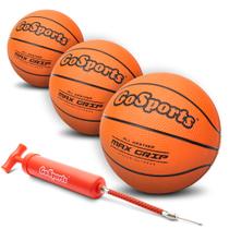 Pacote de 3 polegadas Basketball GoSports Mini com bomba premium
