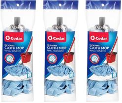 Pacote de 3 tecidos de microfibra Mop Refill O-Cedar Pacote de 3 tecidos de microfibra Mop Refill O-Cedar
