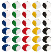 Pacote de 30 bolas de malabarismo Cedilis para crianças e iniciantes