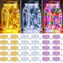 Pacote de 30 Fairy Lights kolpop 2,1 m 20 LED à prova d'água Pacote de 30 Fairy Lights kolpop 2,1 m 20 LED à prova d'água
