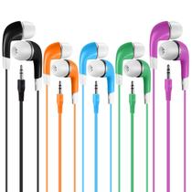 Pacote de 30 fones de ouvido SP SOUNDPRETTY Bulk para crianças e salas de aula Pacote de 30 fones de ouvido SP SOUNDPRETTY Bulk para crianças e salas de aula