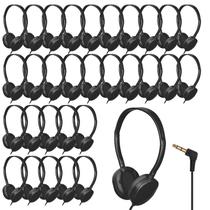 Pacote de 30 fones de ouvido ZHENWAY Kids Bulk para sala de aula