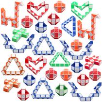 Pacote de 30 Puzzle Cube Yeetec Magic Speed Cubes para crianças
